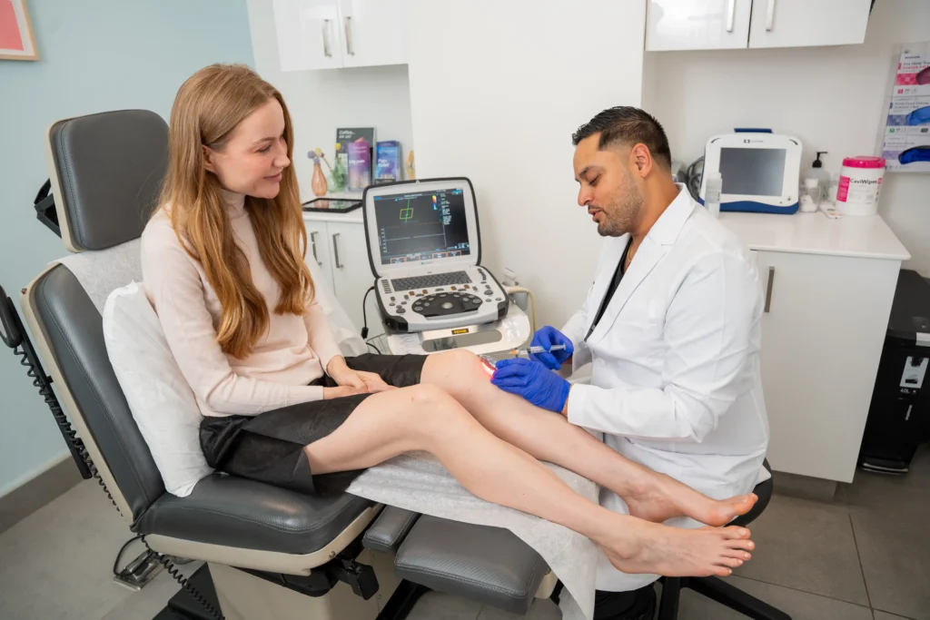 Where can I get minimally invasive vein treatment in Stamford?